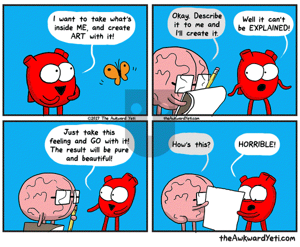 The Awkward Yeti on Wednesday October 11, 2017 Comic Strip