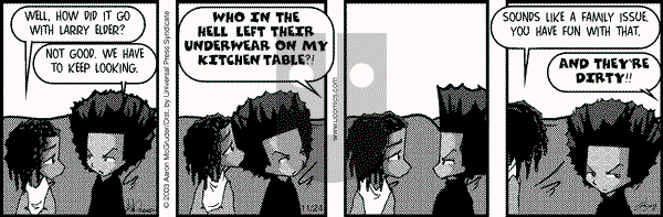 The Boondocks on Monday June 27, 2011 Comic Strip