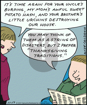 Real Life Adventures on Saturday November 17, 2012 Comic Strip