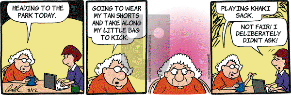 Lola on Monday August 12, 2019 Comic Strip