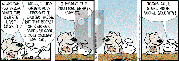 DeFlocked on Friday October 23, 2020 Comic Strip
