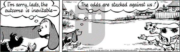 Fred Basset on Friday March 27, 2020 Comic Strip