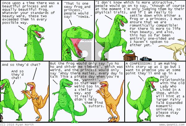 Dinosaur Comics on Wednesday May 7, 2025 Comic Strip