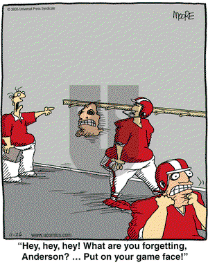 In the Bleachers on Saturday November 26, 2005 Comic Strip
