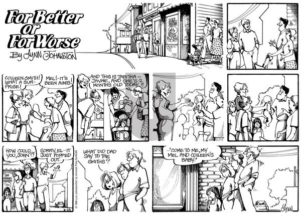 For Better or For Worse on Sunday June 23, 1996 Comic Strip