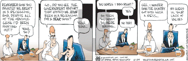 Non Sequitur - Monday December 29, 2008 Comic Strip