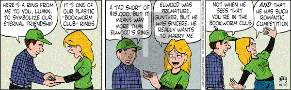 Luann on Friday October 16, 2009 Comic Strip