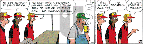 Lucky Cow on Tuesday August 19, 2025 Comic Strip