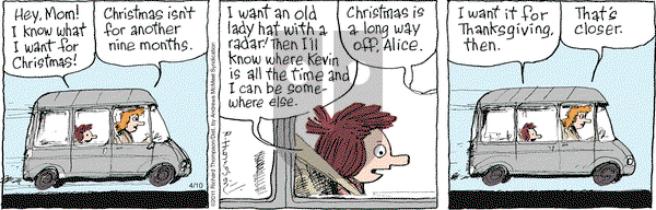 Cul de Sac - Saturday April 10, 2021 Comic Strip