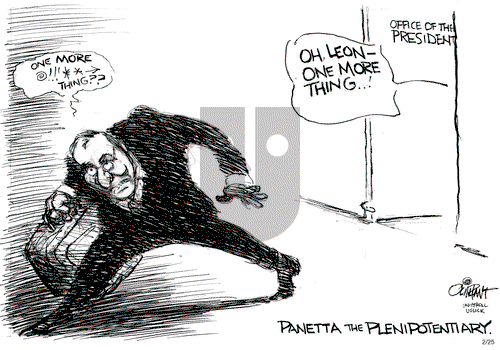 Pat Oliphant on Monday February 25, 2013 Comic Strip