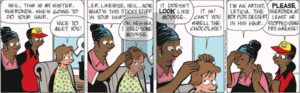Lucky Cow on Monday April 21, 2025 Comic Strip