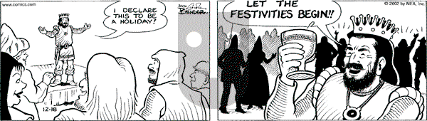 Alley Oop on Wednesday December 18, 2002 Comic Strip