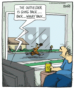 In the Bleachers on Thursday May 22, 2008 Comic Strip