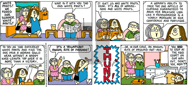 Cathy Classics - Sunday June 8, 1997 Comic Strip