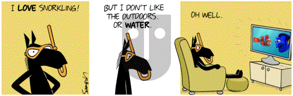 Dark Side of the Horse on Wednesday July 17, 2019 Comic Strip