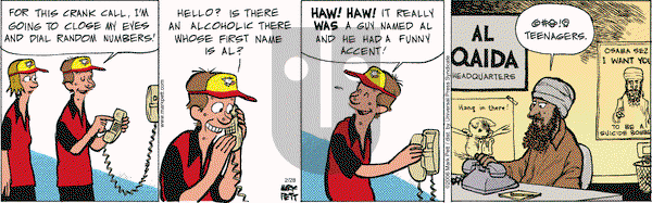 Lucky Cow on Tuesday February 28, 2006 Comic Strip