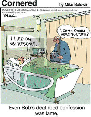 Cornered on Wednesday October 30, 2013 Comic Strip