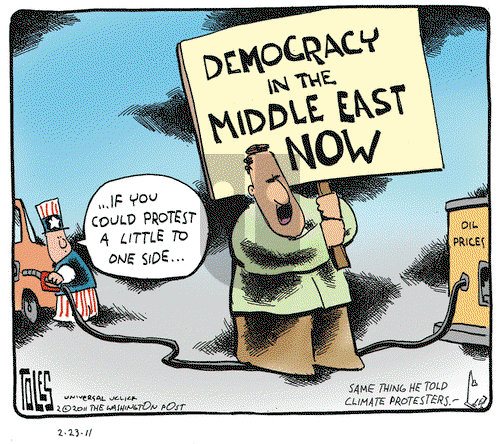 Tom Toles on Wednesday February 23, 2011 Comic Strip
