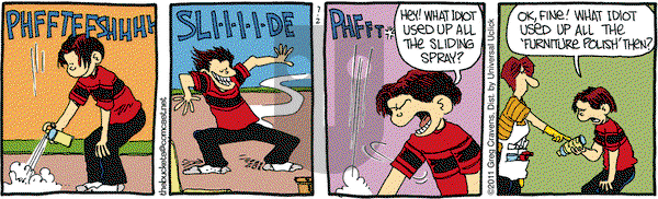 The Buckets on Saturday July 2, 2011 Comic Strip