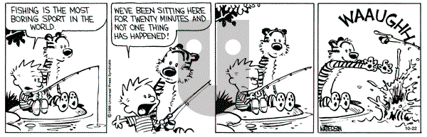 Calvin and Hobbes on Tuesday October 22, 1991 Comic Strip