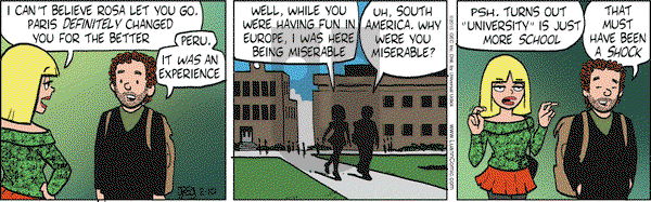 Luann on Tuesday February 10, 2015 Comic Strip