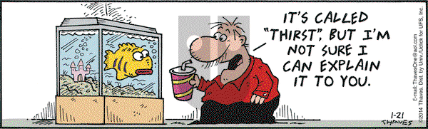 Frank and Ernest on Tuesday January 21, 2014 Comic Strip
