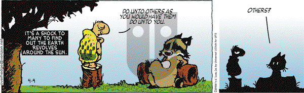 Over the Hedge on Saturday April 4, 2015 Comic Strip