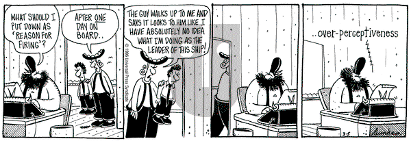 Overboard on Tuesday March 5, 1996 Comic Strip
