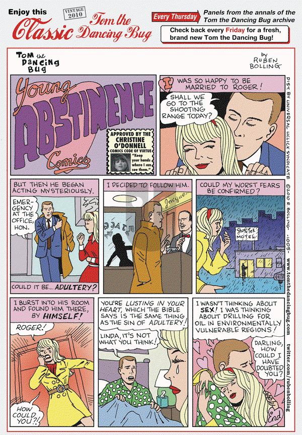 Tom the Dancing Bug on Thursday December 3, 2020 Comic Strip