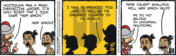 La Cucaracha on Thursday August 9, 2018 Comic Strip