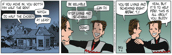 Luann on Saturday September 8, 2007 Comic Strip