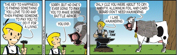 Cow and Boy Classics on Monday October 27, 2008 Comic Strip