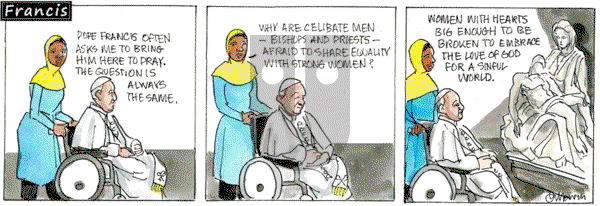 Francis on Thursday August 29, 2024 Comic Strip