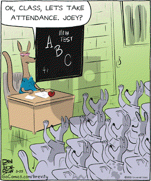 Brevity on Friday August 23, 2013 Comic Strip