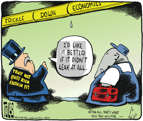 Tom Toles on Monday September 3, 2018 Comic Strip