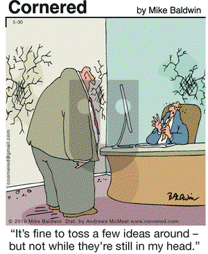 Cornered on Thursday May 30, 2019 Comic Strip