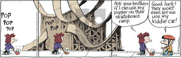Cul de Sac on Saturday April 19, 2025 Comic Strip