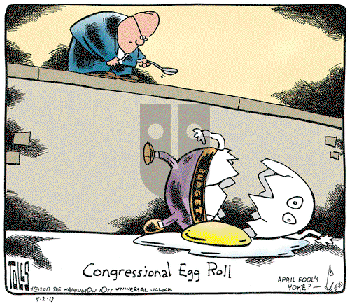 Tom Toles on Tuesday April 2, 2013 Comic Strip