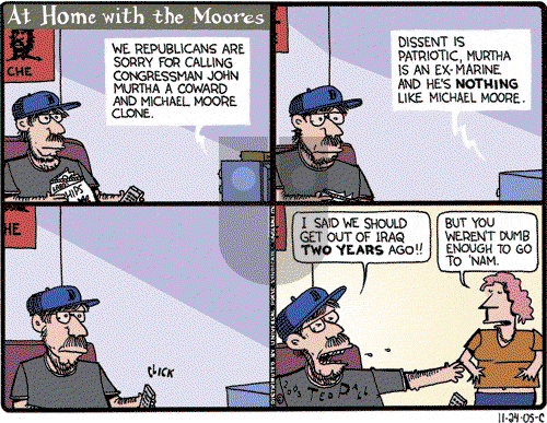 Ted Rall on Monday November 28, 2005 Comic Strip