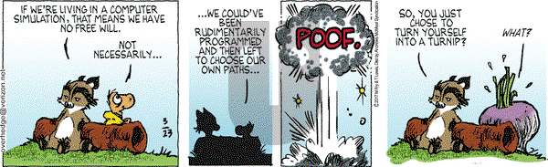 Over the Hedge on Thursday March 23, 2017 Comic Strip