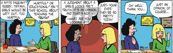 Luann on Friday February 25, 2011 Comic Strip