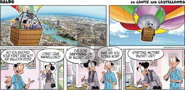 Baldo on Sunday September 2, 2018 Comic Strip