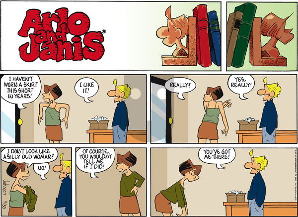 Arlo and Janis on Sunday November 30, 2014 Comic Strip
