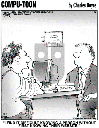 Compu-toon on Wednesday November 16, 2011 Comic Strip