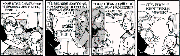 For Better or For Worse on Thursday July 10, 1980 Comic Strip