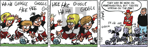Cleats on Saturday March 24, 2007 Comic Strip