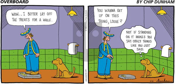 Overboard on Sunday November 21, 1999 Comic Strip