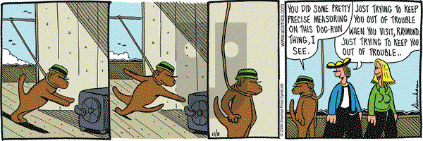 Overboard on Monday November 8, 2004 Comic Strip