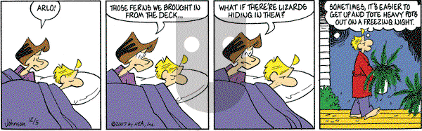Arlo and Janis on Wednesday December 5, 2007 Comic Strip