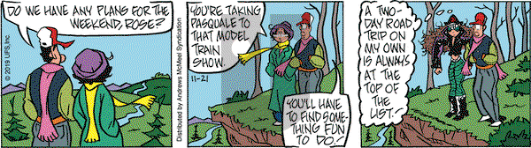 Rose is Rose on Thursday November 21, 2019 Comic Strip